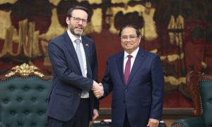 Việt Anh hợp tác phát triển trung tâm tài chính mở rộng hội nhập quốc tế