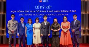 SHB ký kết thỏa thuận phát hành riêng lẻ với hàng loạt quỹ đầu tư lớn