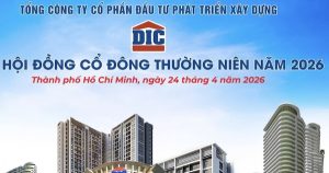 [LIVE] ĐHĐCĐ DIC Corp: Hơn 1.200 cổ đông tham dự trực tuyến