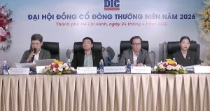 [LIVE] ĐHĐCĐ DIC Corp: Chủ tịch nói 'không ai mong muốn cổ phiếu bị giải chấp', không quá lo ngại nguồn cung lớn từ các siêu đô thị hàng nghìn ha