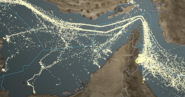 Iran mở cửa hoàn toàn eo biển Hormuz