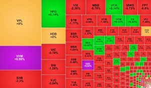 VHM tăng trần phiên thứ hai DGC bất ngờ trắng bên bán