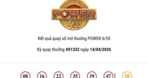 Kết quả Vietlott Power 6/55 ngày 14/04/2026 Jackpot 2 hơn 2 tỷ đồng đã có chủ