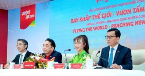 Vietjet đặt mục tiêu tăng trưởng toàn cầu chia cổ tức 30