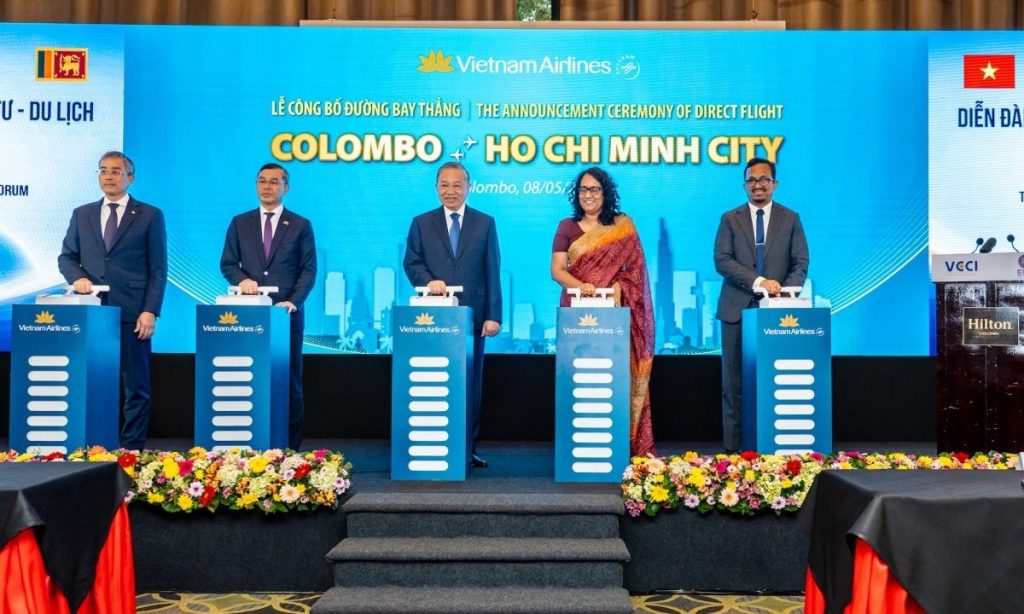 Vietnam Airlines công bố đường bay thẳng kết nối Việt Nam Sri Lanka
