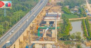 Công trường cao tốc trọng điểm thi công xuyên lễ 30/4-1/5