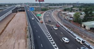 Nút giao kết nối cao tốc TP HCM - Dầu Giây với Biên Hòa - Vũng Tàu thông xe