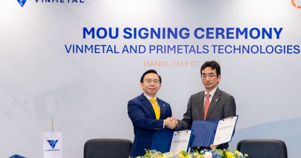 VinMetal bắt tay Primetals xây tổ hợp thép quy mô lớn tại Hà Tĩnh