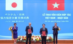 Việt Nam Nhật Bản trao nhiều văn kiện hợp tác