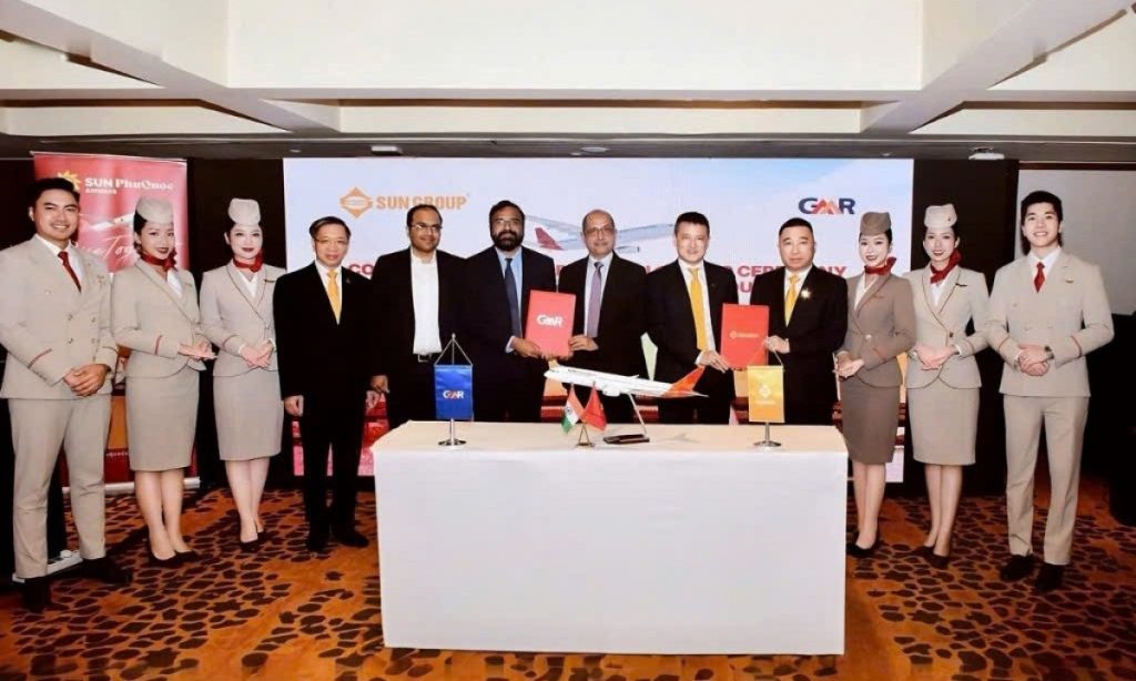 Sun Group bắt tay GMR Group gắn kết hợp tác hàng không Việt Nam – Ấn Độ