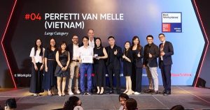 Perfetti Van Melle Việt Nam ghi danh Top 4 nơi làm việc xuất sắc hàng đầu Việt Nam 2026