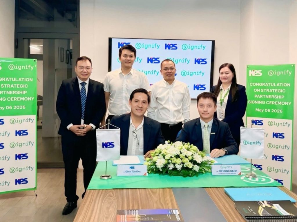 Signify và KPS hợp tác triển khai chiếu sáng thông minh cho công trình xanh