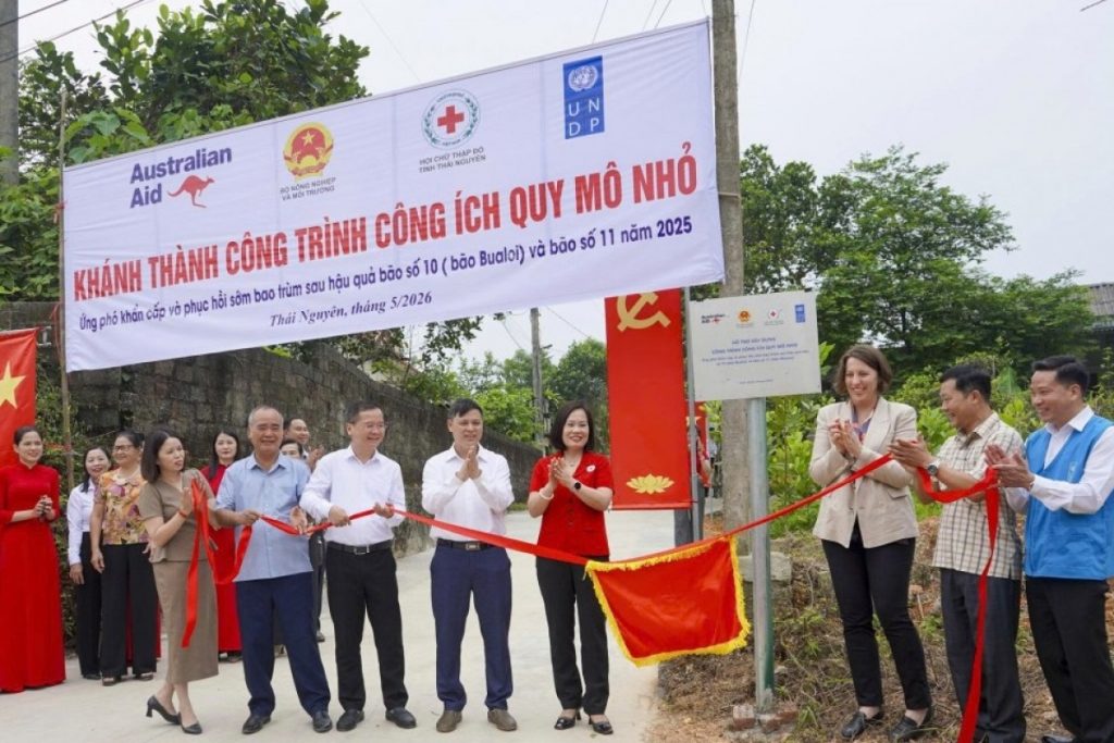Australia và UNDP hỗ trợ Thái Nguyên phục hồi sinh kế sau thiên tai