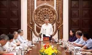 Tổng Bí thư Chủ tịch nước Tô Lâm làm việc với Văn phòng Chủ tịch nước