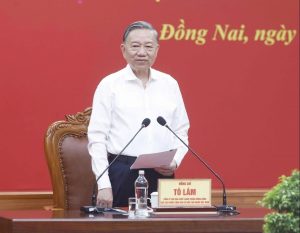 Tổng Bí thư Chủ tịch nước làm việc với Thành ủy Đồng Nai