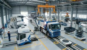 Xuân Thiện Group muốn sản xuất xe tải điện máy công trình điện tại Ninh Bình