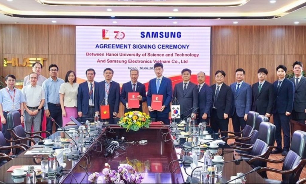 Samsung Việt Nam bắt tay các trường đại học để đào tạo nhân lực