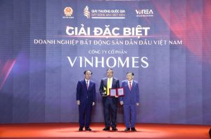Vinhomes nhận siêu giải thưởng Dẫn đầu thị trường bất động sản Việt Nam