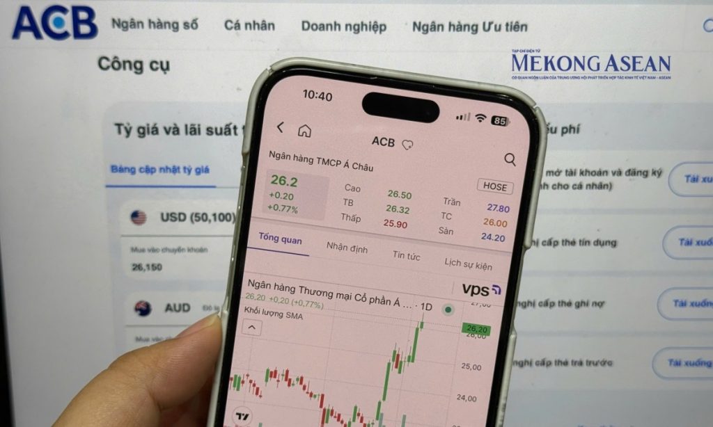Nhóm cổ đông Âu Lạc nâng tỷ lệ sở hữu ACB缩略图 ACB chốt quyền nhận cổ tức 20 bằng tiền mặt và cổ phiếu
