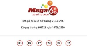 Kết quả Vietlott Mega 6/45 ngày 10/06/2026: Jackpot hơn 23,9 tỷ đồng đã tìm thấy chủ sở hữu