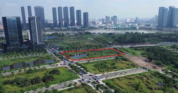 [Photostory] Khu đất dự kiến làm tòa tháp 99 tầng tại bán đảo Thủ Thiêm, TP HCM