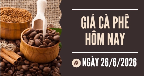 Giá cà phê hôm nay 26/6: Robusta tăng vọt lên mức cao nhất 4 tháng, arabica quay đầu giảm nhẹ