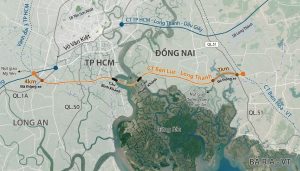 Cao tốc Bến Lức - Long Thành kết nối với 2 cầu Bình Khánh & cầu Phước Khánh
