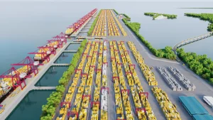 Phối cảnh siêu Cảng trung chuyển quốc tế Cần Giờ (TP.HCM)