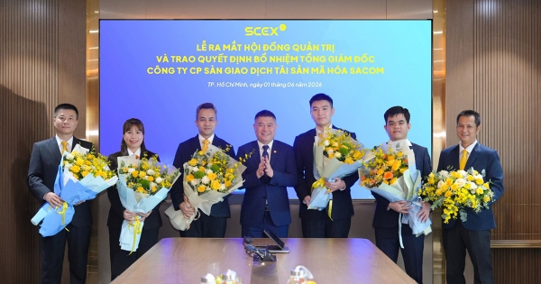 Con trai ông Nguyễn Đức Thụy làm Phó Chủ tịch sàn tiền số SCEX