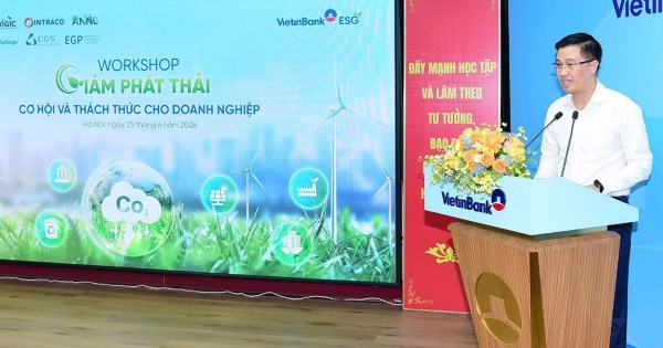 Giảm phát thải: Không chỉ là yêu cầu với doanh nghiệp