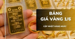 Bảng giá vàng hôm nay 1/6: Vàng SJC, nhẫn trơn và nữ trang giảm hơn 500.000 đồng/lượng trưa đầu tuần