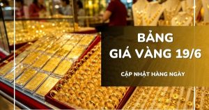 Bảng giá vàng hôm nay 19/6: Vàng SJC, nhẫn trơn rơi về 146 triệu đồng/lượng, nữ trang giảm rất mạnh