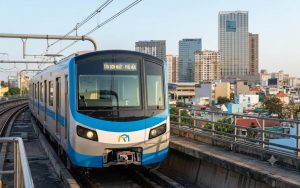 Phối cảnh tàu Metro số 6 (Tân Sơn Nhất - Phú Hữu)