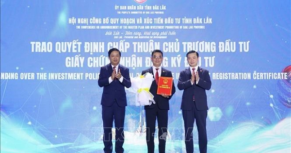 Đắk Lắk công bố quy hoạch mới, thu hút hơn 1 triệu tỷ đồng vốn đăng ký đầu tư