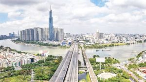 Thành phố Hồ Chí Minh năng động, phát triển. (Ảnh: THẾ ANH)