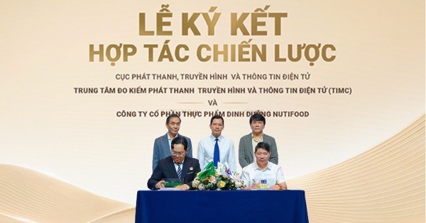 Nutifood hợp tác đào tạo nguồn nhân lực truyền thông số