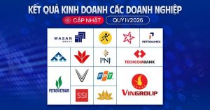 Cập nhật KQKD quý II ngày 30/7: Thêm nhiều kỷ lục về lợi nhuận được thiết lập