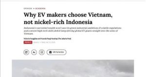 Báo Indonesia: Việt Nam có lợi thế trong cuộc đua hút đầu tư xe điện