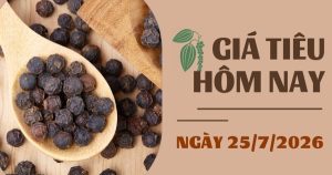 Giá tiêu hôm nay 25/7: Tiêu Việt chiếm hơn một nửa thị phần tại Đức