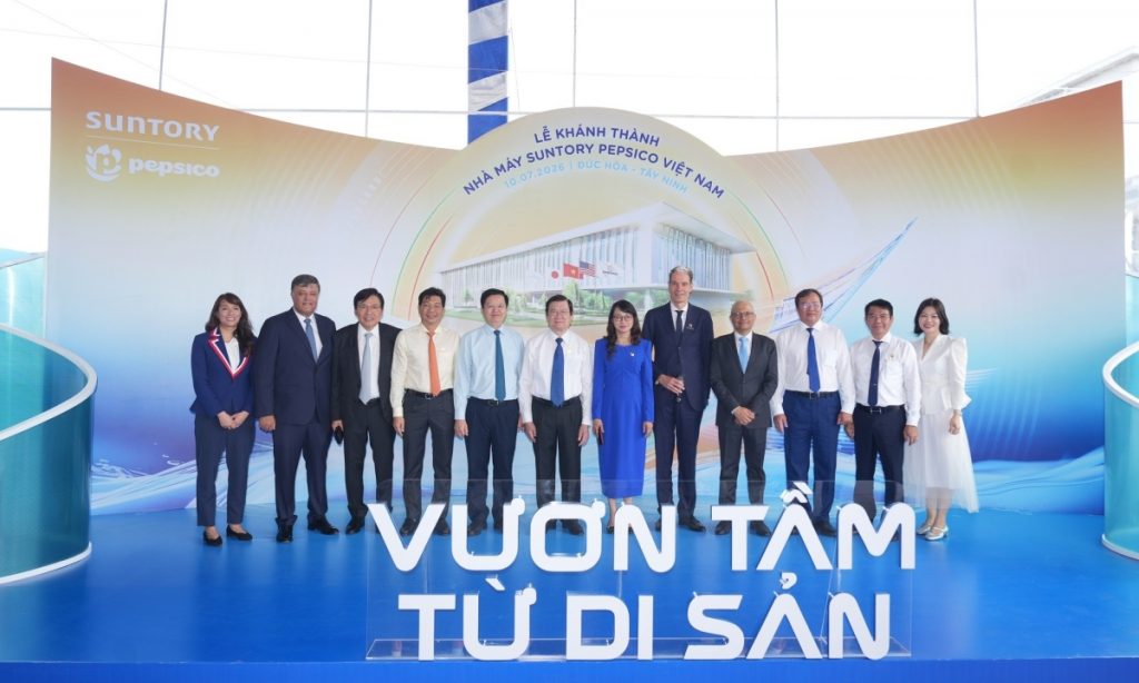 Suntory PepsiCo khánh thành nhà máy 300 triệu USD tại Tây Ninh