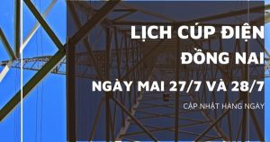 Lịch cúp điện Đồng Nai ngày 27/7 và 28/7 nhiều nhà ở Bù Đăng, Bình Long, Bù Gia Mập, Lộc Ninh, Chơn Thành, Bù Đốp và Phú Riềng bị mất điện