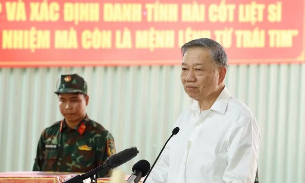 Thư của Tổng Bí thư Chủ tịch nước nhân dịp kỷ niệm Ngày Thương binh Liệt sỹ