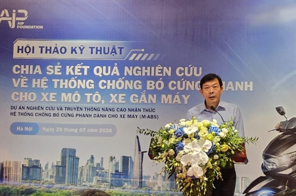 Công nghệ ABS có thể giảm gần 30 tai nạn xe máy tại Việt Nam