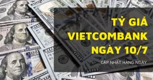 Tỷ giá Vietcombank hôm nay 10/7 điều chỉnh trái chiều, USD giảm nhẹ chiều mua