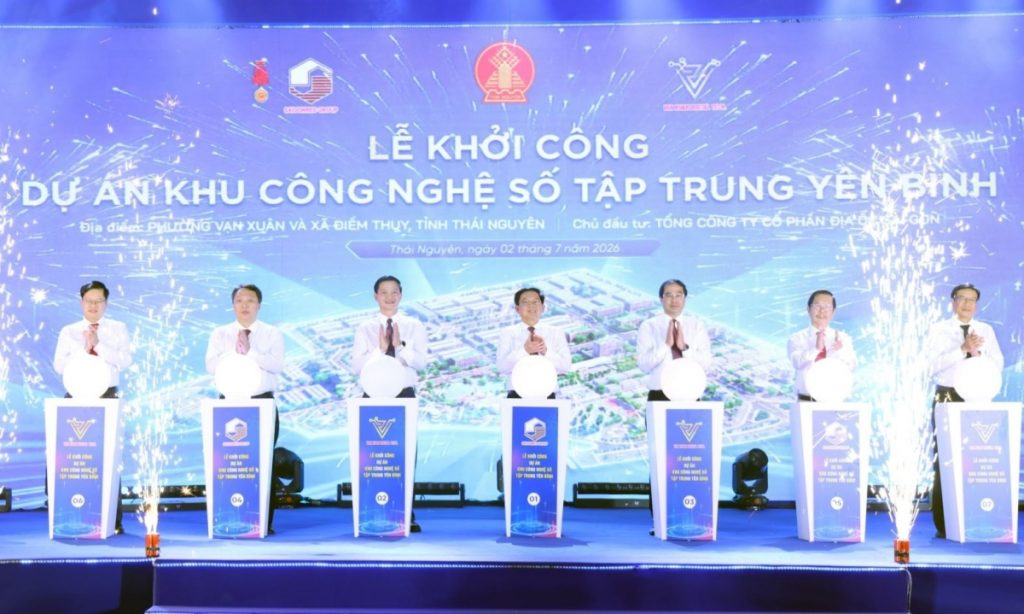 Khởi công khu công nghệ số hơn 3 500 tỷ đồng tại Thái Nguyên