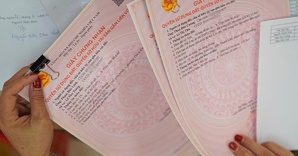 Hà Nội rút ngắn thời gian tính tiền sử dụng đất khi làm sổ đỏ