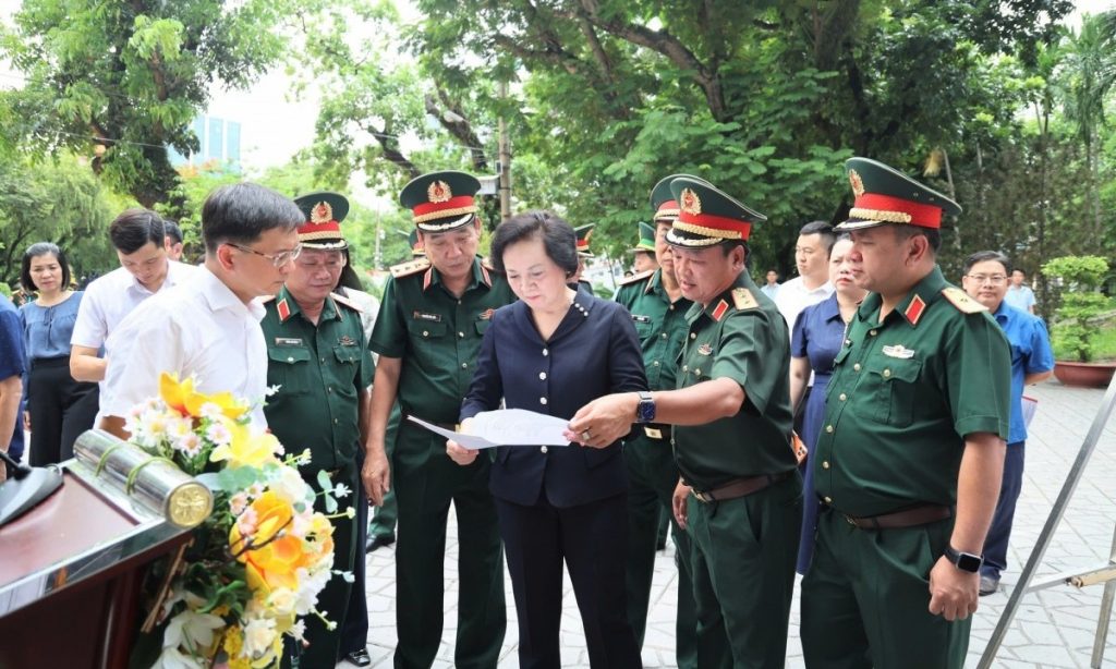 Chuẩn bị chu đáo Lễ triển khai tìm kiếm hài cốt liệt sỹ tại Công viên Lê Thị Riêng