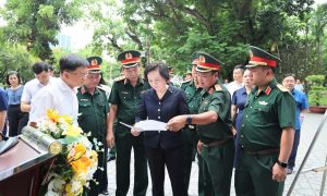 Chuẩn bị chu đáo Lễ triển khai tìm kiếm hài cốt liệt sỹ tại Công viên Lê Thị Riêng