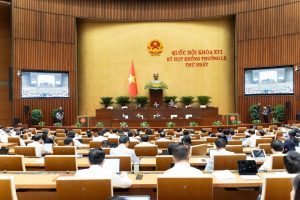 Quốc hội thảo luận ở hội trường về dự án Luật Dầu khí sửa đổi