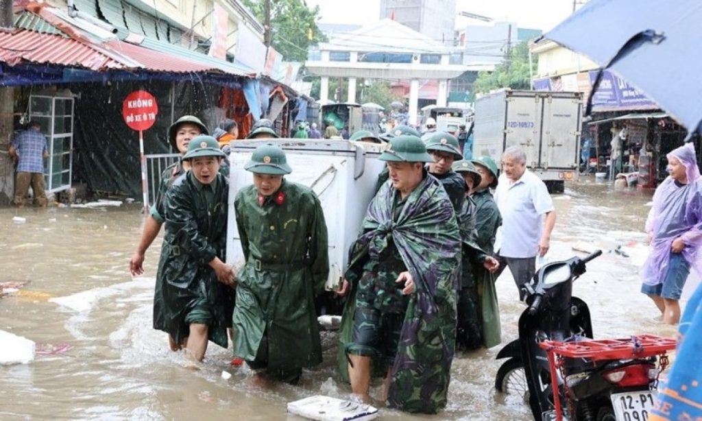 Lạng Sơn thiệt hại nặng do ngập lụt nhiều tuyến đường bị chia cắt